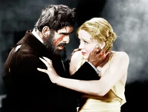Afraid Prints: THE OLD DARK HOUSE, from left: Boris Karloff, Gloria Stuart, 1932