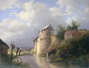 Romanticism Prints: The Old Fortress, by Louwrens Hanedoes