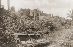 Machinery Prints: Old French machinery, used in Panama Canal construction