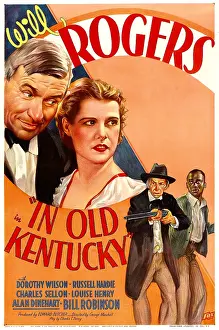 Robinson Prints: IN OLD KENTUCKY, from left: Will Rogers