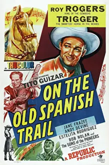 2014 Prints: ON THE OLD SPANISH TRAIL, US poster art