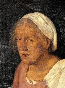 Giorgione Prints: The Old Woman (With Time), by Giorgio da Castelfranco known as Giorgione
