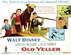 Kevin Prints: OLD YELLER, Kevin Corcoran, Beverly Washburn