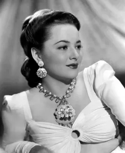 Earrings Prints: Olivia De Havilland, 1941