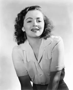 White Blouse Prints: Olivia de Havilland, 1941