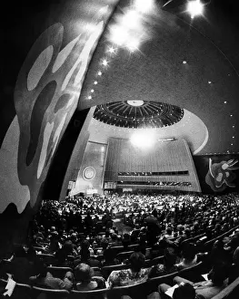 1970s Candids Prints: The opening of the 26th regular session of the U