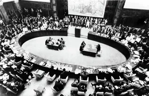 Political Convention Prints: OPENING OF NEUTRALS CONFERENCE