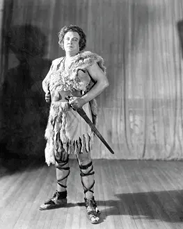 On Stage Prints: Opera singer Lauritz Melchior performing in Die Walkure