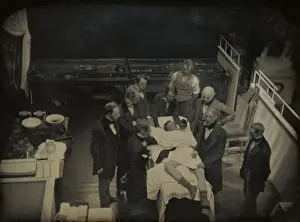 Medicine Prints: Operation using ether for anesthesia