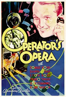 Telephone Prints: OPERATOR'S OPERA, top: Donald Novis, 1932