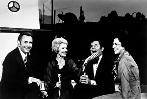 Roberts Prints: Oral Roberts (far left), Jerry Lewis (second from right)