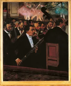 Ballerina Prints: The Orchestra at the Opera House