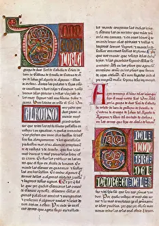 Kingdom Of Castile Prints: Ordenamiento de Alcal, law compilation promulgated by the Courts assembled by Alfonso XI in Alcal de Henares (1348)