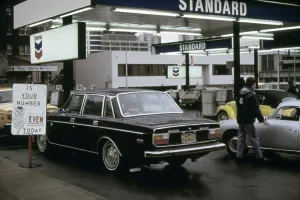 Gasoline Prints: Oregon's odd-even plan restricting gas sales based on license plate numbers eased the length of lines are service