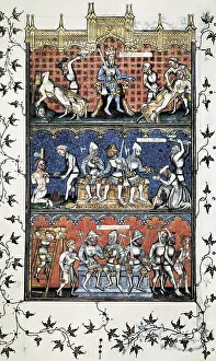 Aristotle 384 332 Bc Prints: Oresme, Nicholas (1325-1382). Politics