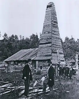Extraction Prints: The original 1859 Drake oil well in Titusville