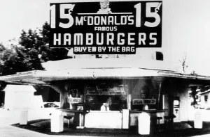 Dining Prints: The original McDonalds restaurant