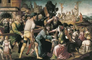 ORLEY, Bernard van (1488-1542). Road to Calvary. Flemish art. Oil. CZECH Rep.. Prague. National Gallery in Prague. AISA/Everett Collection**US SALES ONLY**