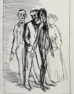 Drawings Prints: ORPEN, William (1878-1931). Lady Gregory