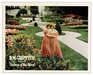 Garden Prints: ORPHANS OF THE STORM, from left: Lillian Gish, Dorothy Gish, 1921