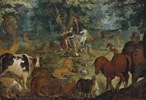 Dogs Prints: Orpheus Charming the Beasts, c