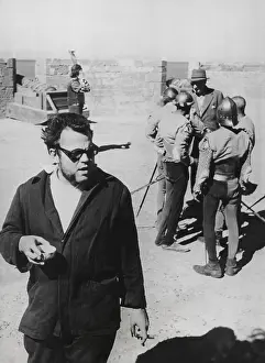 Movie Stars Prints: Orson Welles directing the 1952 film