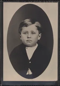 April Prints: Orville Wright, about three years old, ca. 1874