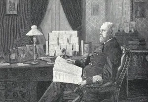 Oscar II (1829-1907). King of Sweden (1872-1807) and Norway (1872-1905). Engraving. "L'Illustration." January 23rd1904.. Engraving
