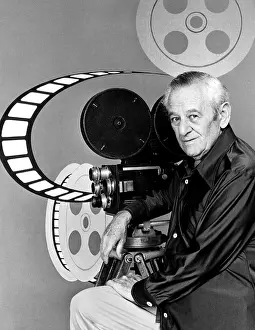 1970s Candids Prints: Oscar winning film director William Wyler
