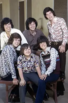 Celebrities Prints: The Osmond Brothers (clockwise from lower left): Jimmy Osmond