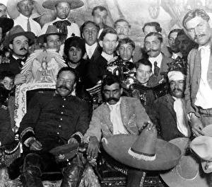 Mexico Prints: Otilio E. Montano, Emiliano Zapata (holding sombero)