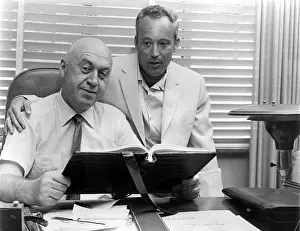 Novelist Prints: Otto Preminger, director & Leon Uris
