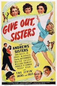 Patty Prints: GIVE OUT, SISTERS, US poster art