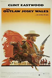 THE OUTLAW JOSEY WALES, US poster, Clint Eastwood, 1976