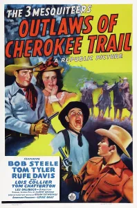 Images Dated 23rd December 2014: OUTLAWS OF CHEROKEE TRAIL, US poster art