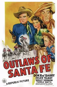 1944 Movies Prints: OUTLAWS OF SANTA FE, US poster art