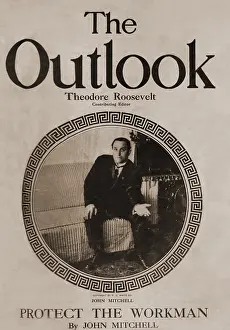 Graphic Design Prints: THE OUTLOOK, November 13, 1909, notes Theodore Roosevelt, Associate Editor on the Masthead