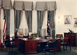 Telephones Prints: Oval Office and President's during the Eisenhower Administration