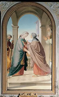 Holy Prints: Overbeck Friedrich, Visitation