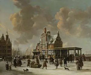 Sales Prints: The Paalhuis and Nieuwe Brug, Amsterdam