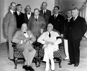 White Suit Prints: The Pacific War Council, front