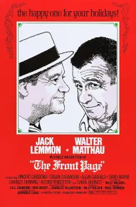 Lemmon Prints: THE FRONT PAGE, from left: Jack Leommon, Walter Matthau, 1974