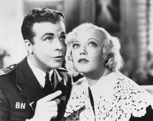 Davies Prints: PAGE MISS GLORY, from left: Dick Powell, Marion Davies, 1935