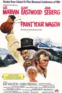 Marvin Prints: PAINT YOUR WAGON, clockwise from left: Lee Marvin
