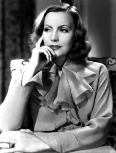Ruffled Collar Prints: THE PAINTED VEIL, Greta Garbo, 1934