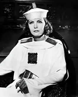THE PAINTED VEIL, Greta Garbo, in a costume by Adrian, 1934