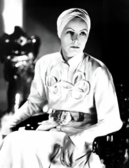THE PAINTED VEIL, Greta Garbo, in a costume by Adrian, 1934