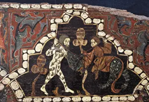 Savage Prints: Painted woods from Curiel De Los Ajos Palace