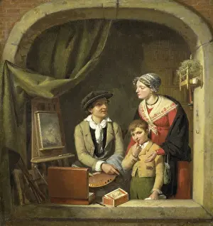 Labor Prints: Becoming a Painter, Jean-Baptiste Van Eycken 1825-27