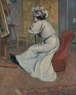 Stool Prints: In the Painter Studio (Nello studio del pittore)